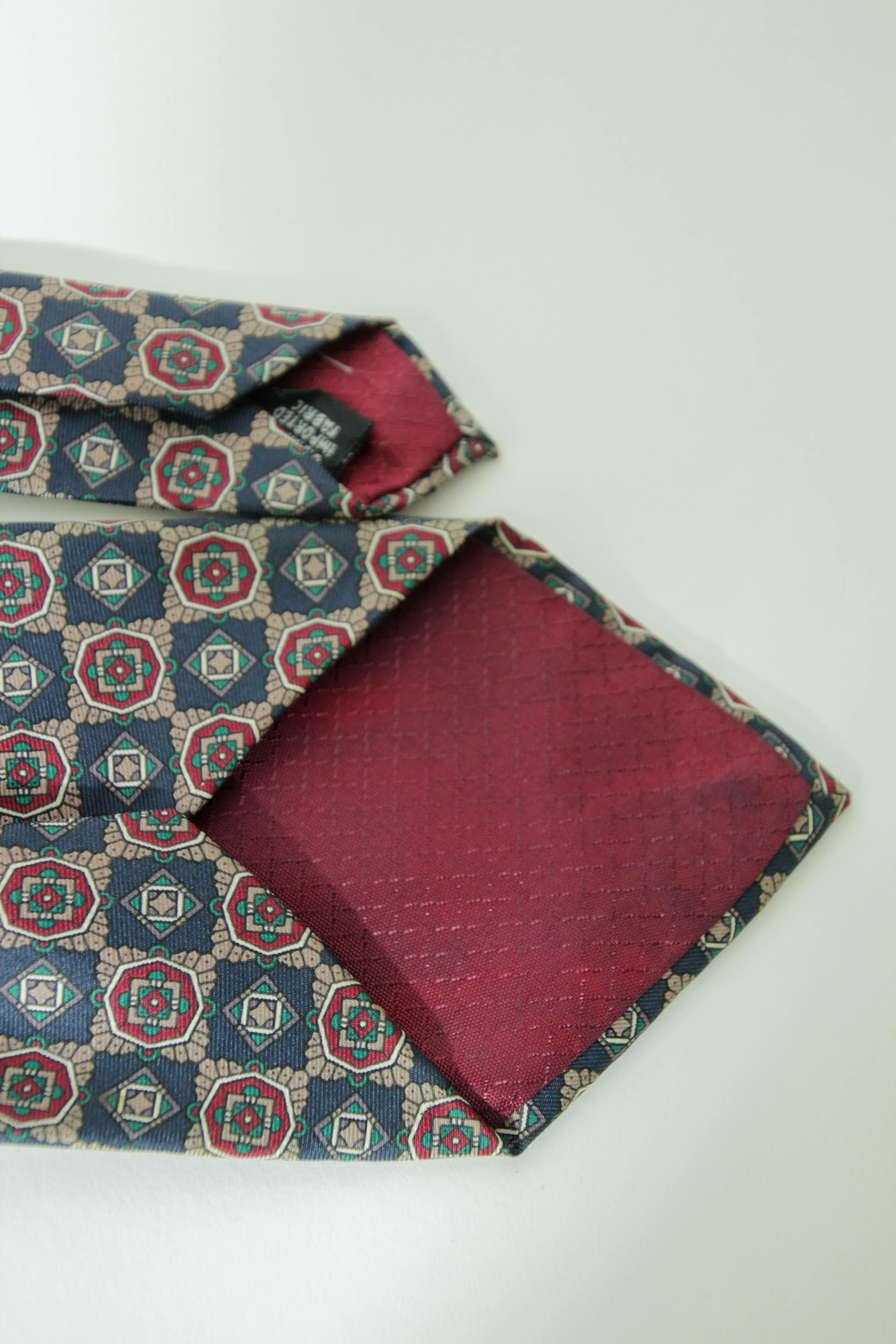 CHRISTIAN DIOR MONSIEUR Silk Neck Tie Cravate For Sale 1