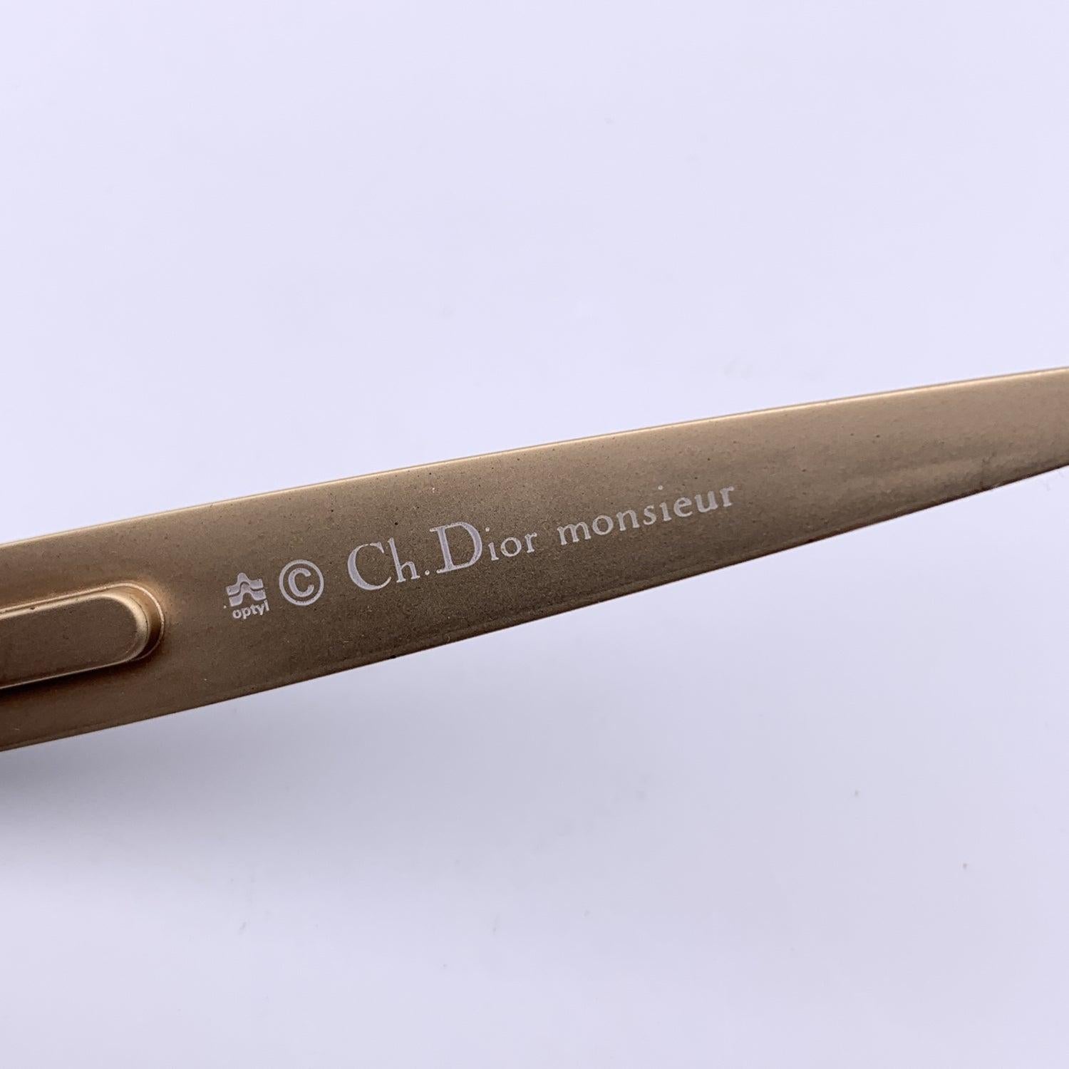 Gris Christian Dior Lunettes de soleil Vintage By 2406 10 57/16 140mm en vente