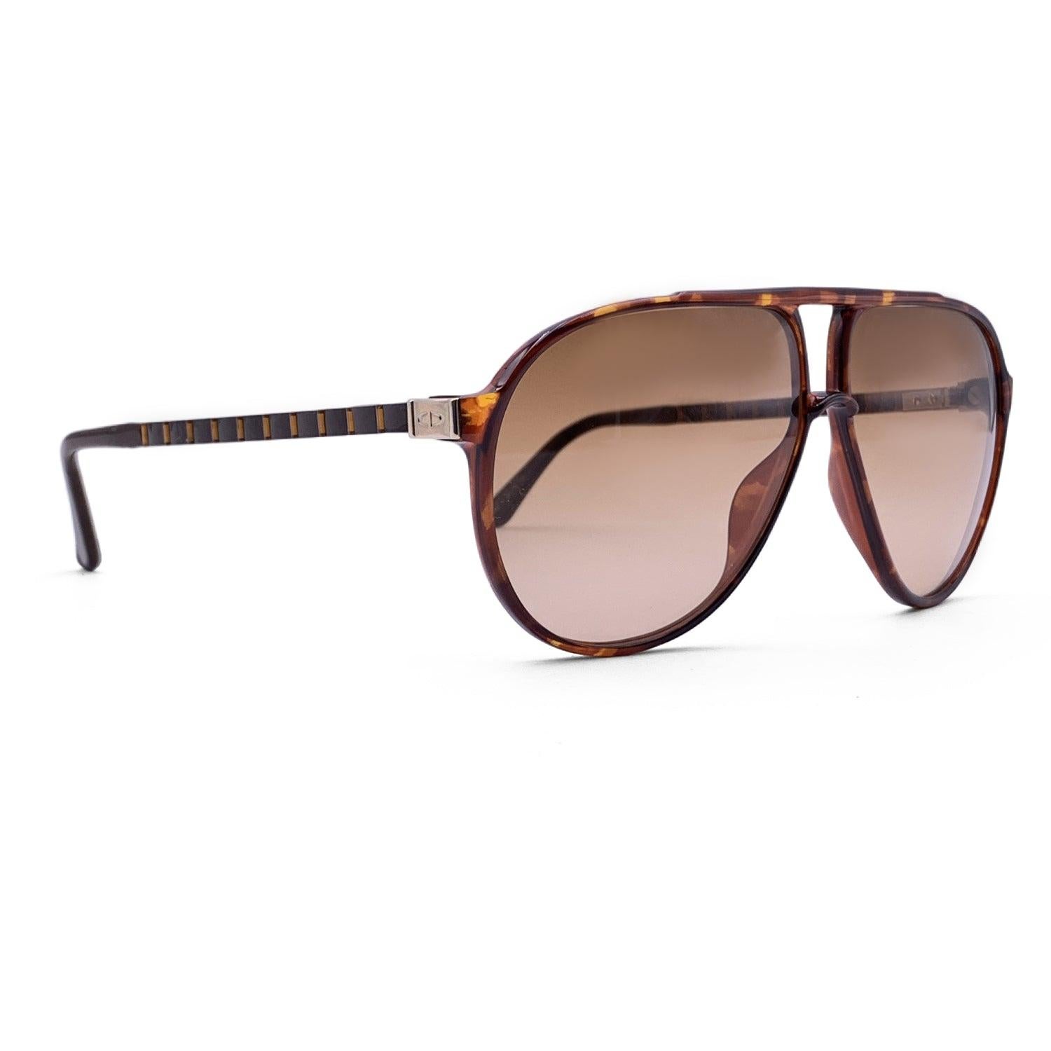 Christian Dior Monsieur Vintage Brown Sunglasses 2469 60/11 140mm In Excellent Condition In Rome, Rome