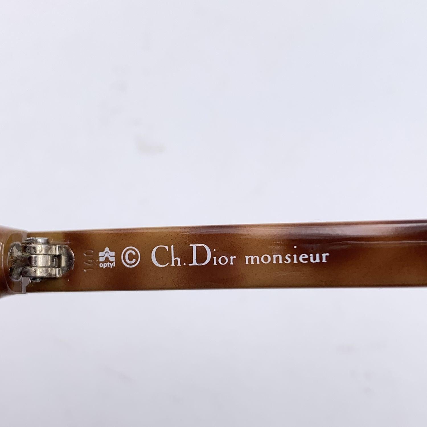 Christian Dior Monsieur Vintage Sunglasses 2352 10 Optyl 60/15 140mm For Sale 1