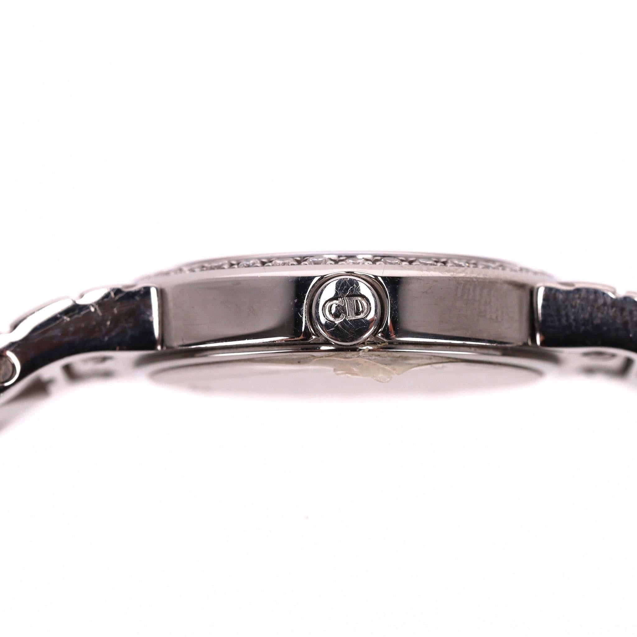 Christian Dior Mother Of Pearl & Diamonds Watch 7