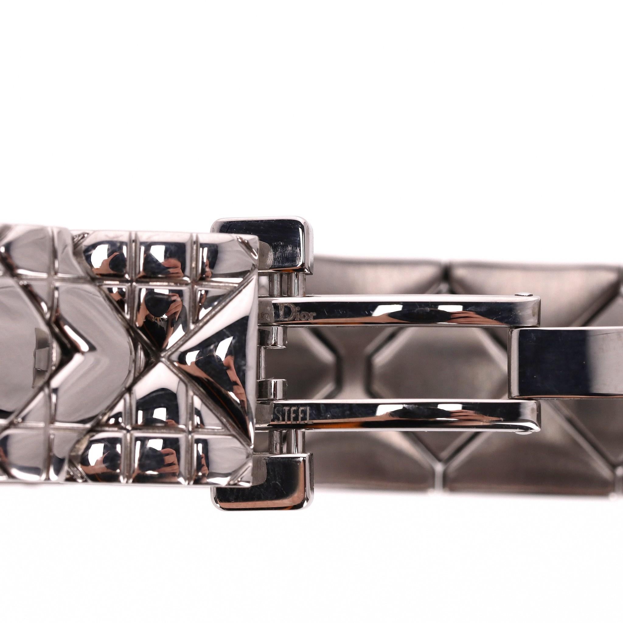 Christian Dior Mother Of Pearl & Diamonds Watch 8