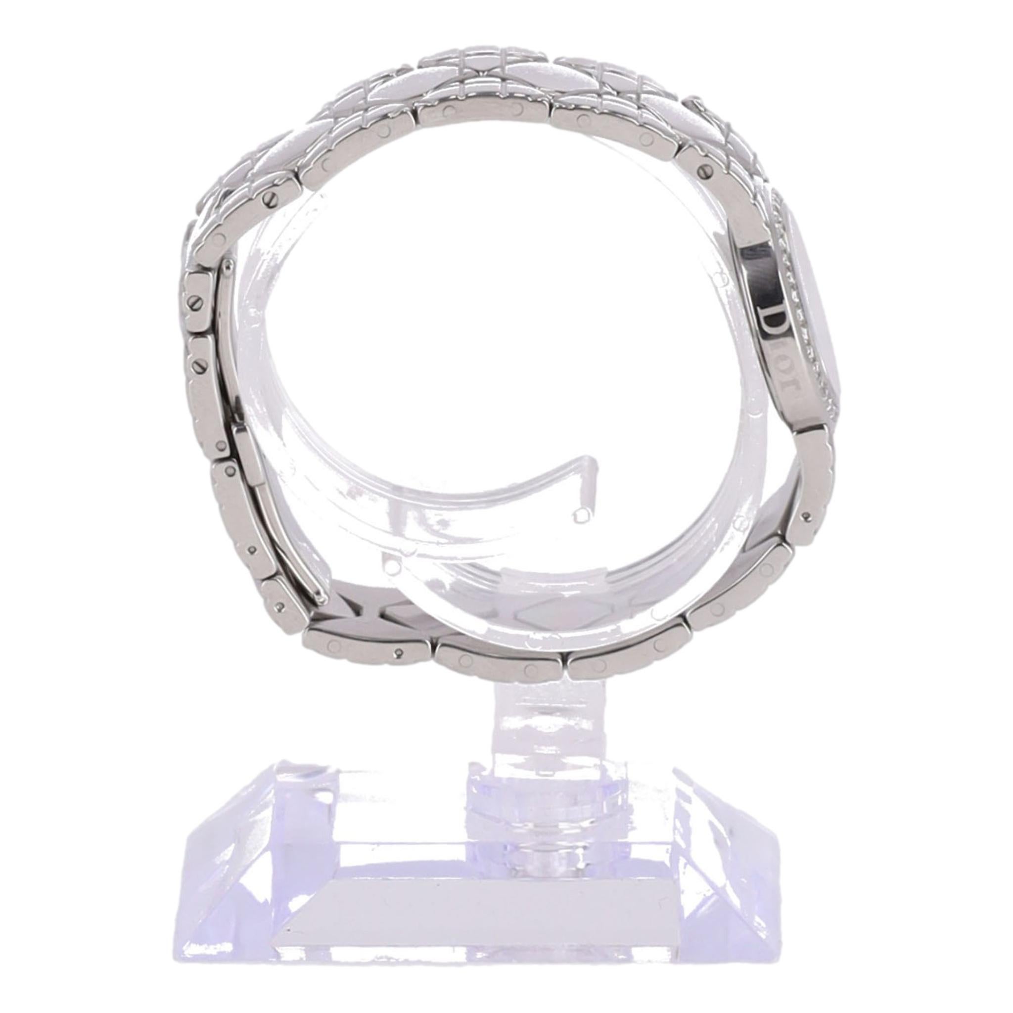 Christian Dior Mother Of Pearl & Diamonds Watch 1