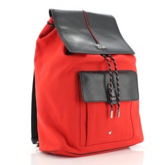 Christian Dior Motion Backpack Nylon and Leather Medium