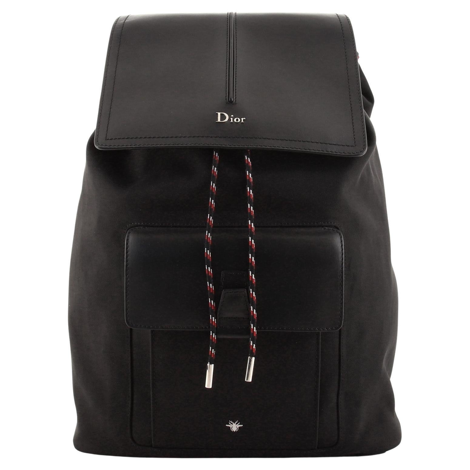 Christian Dior Navy Stardust Backpack at 1stDibs