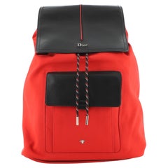 Christian Dior Motion Backpack Nylon and Leather Medium