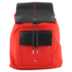 Christian Dior Motion Rucksack aus Nylon und Leder Medium