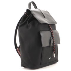 Christian Dior Motion Backpack Nylon and Leather Mini