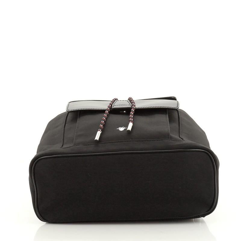 Christian Dior Motion Backpack Nylon und Leder Mini im Zustand „Gut“ in NY, NY