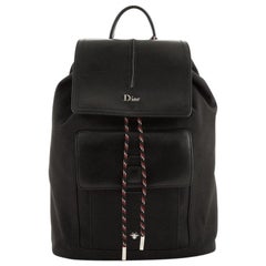 Christian Dior Motion Backpack Nylon and Leather Mini