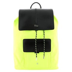 Christian Dior Motion Rucksack Backpack Nylon and Leather Medium