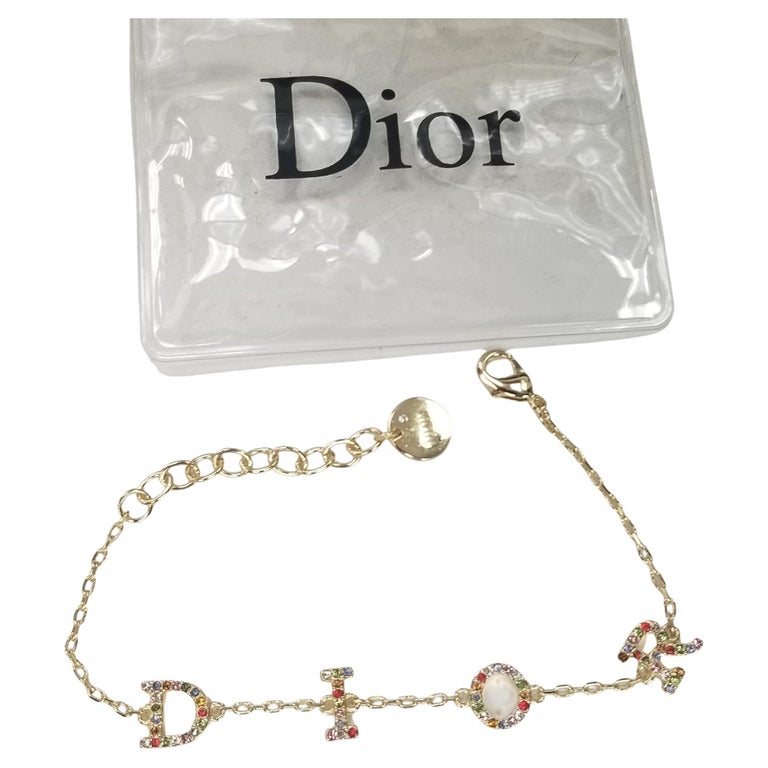 Christian Dior Multi Color D I O R Bracelet at 1stDibs