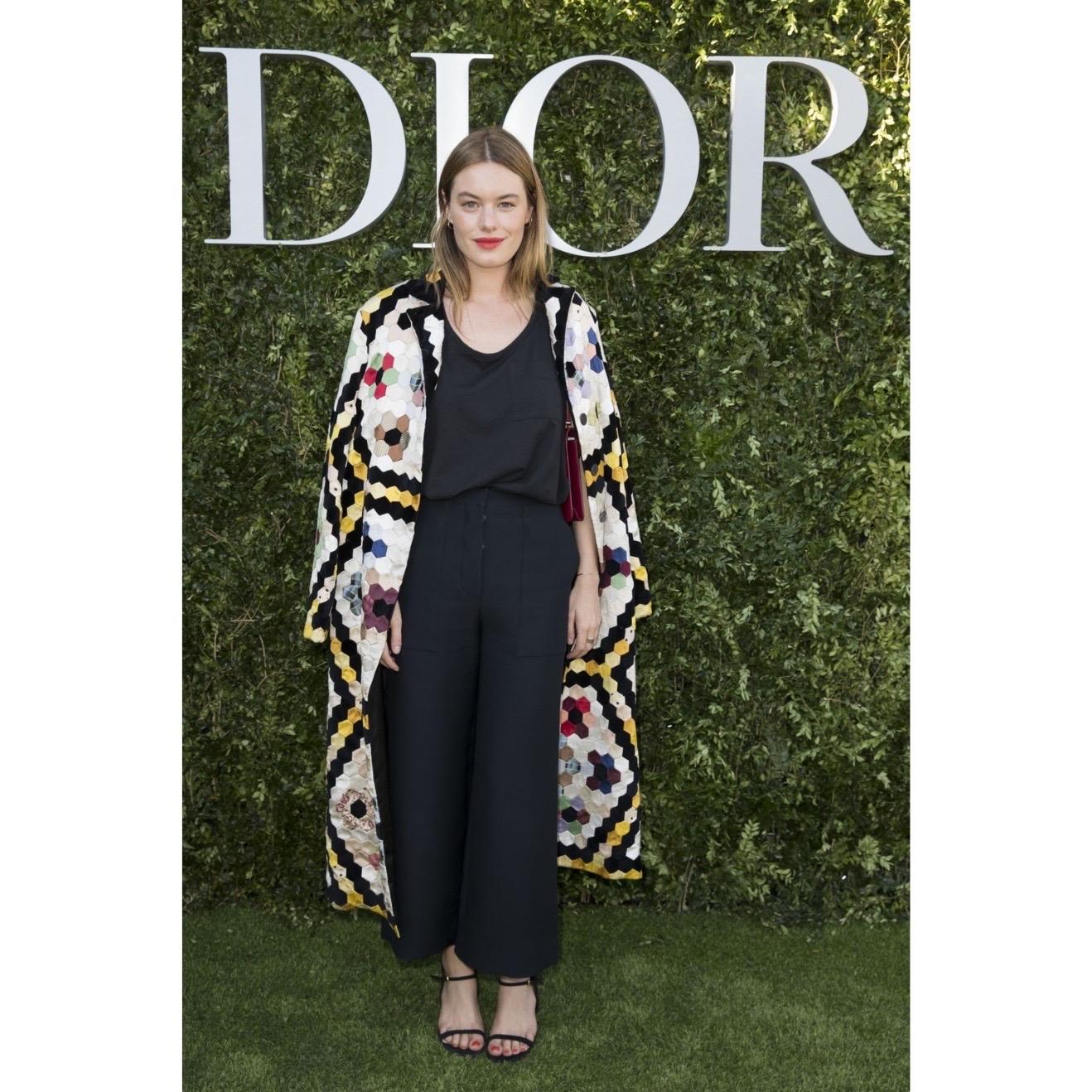 Christian Dior Multi Color Silk Velvet Patchwork Coat 2017 10