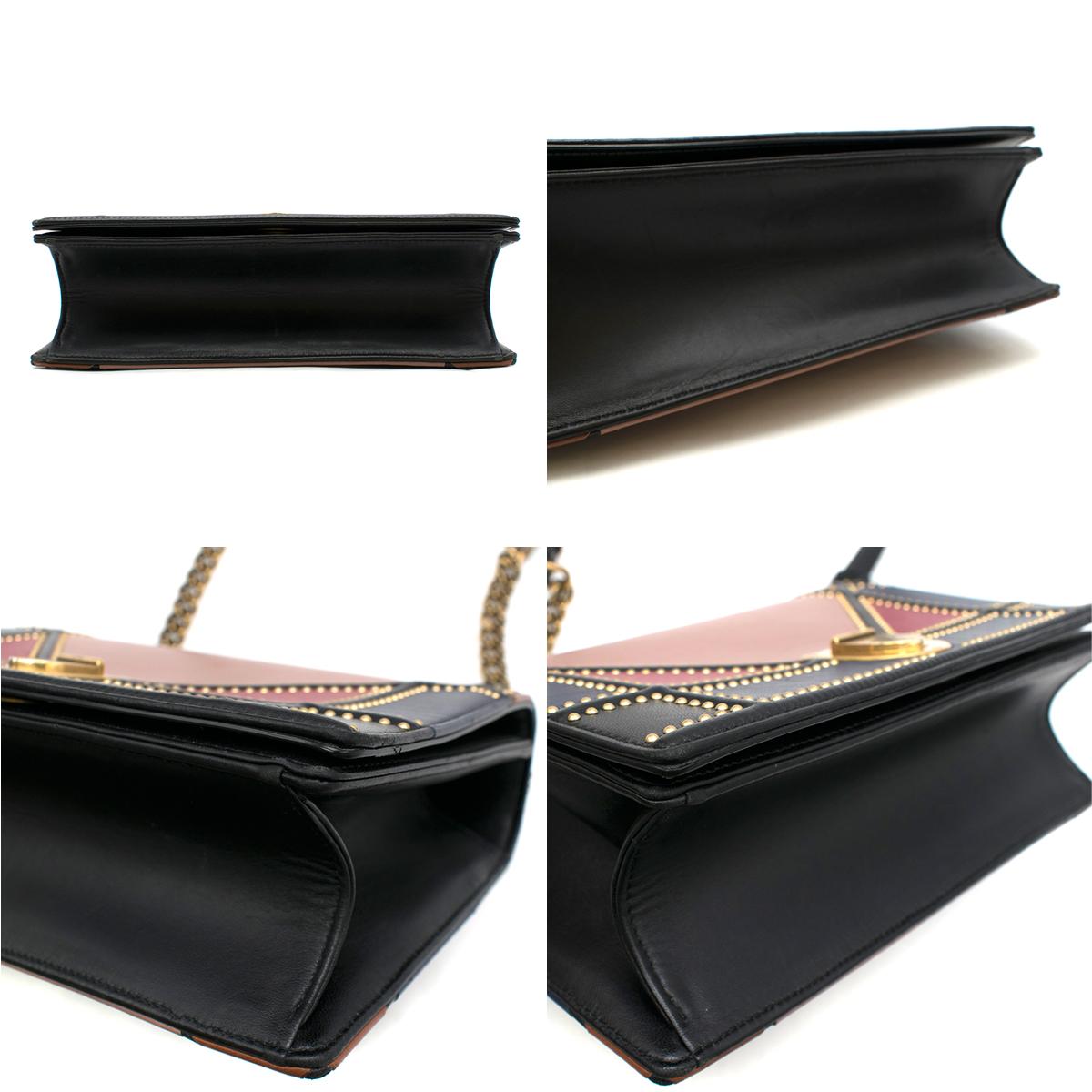 Black Christian Dior Multi-coloured Patchwork Diorama Bag - New Season