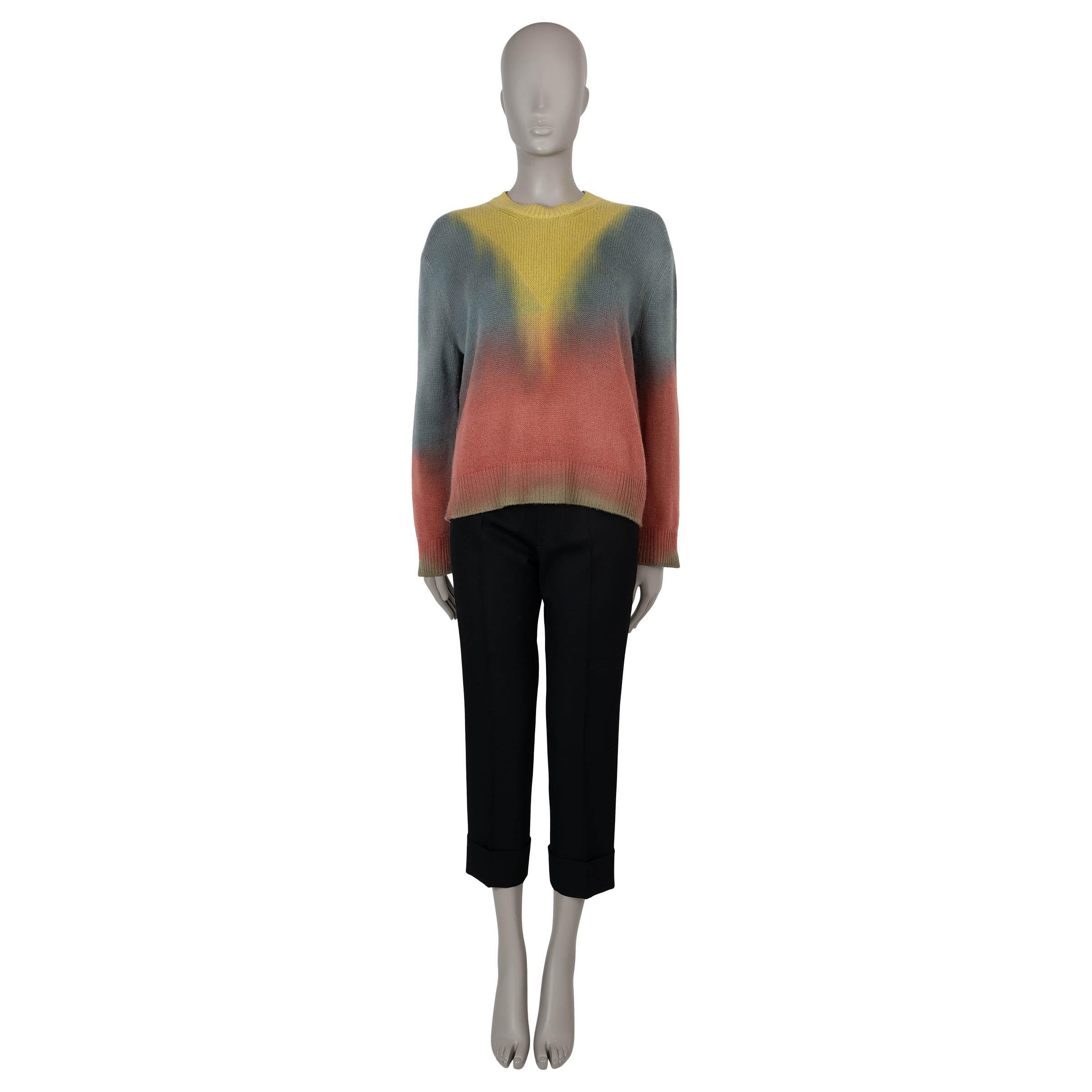 Women's CHRISTIAN DIOR multicolor cashmere 2020 DIORAURA Sweater 36 XS For Sale