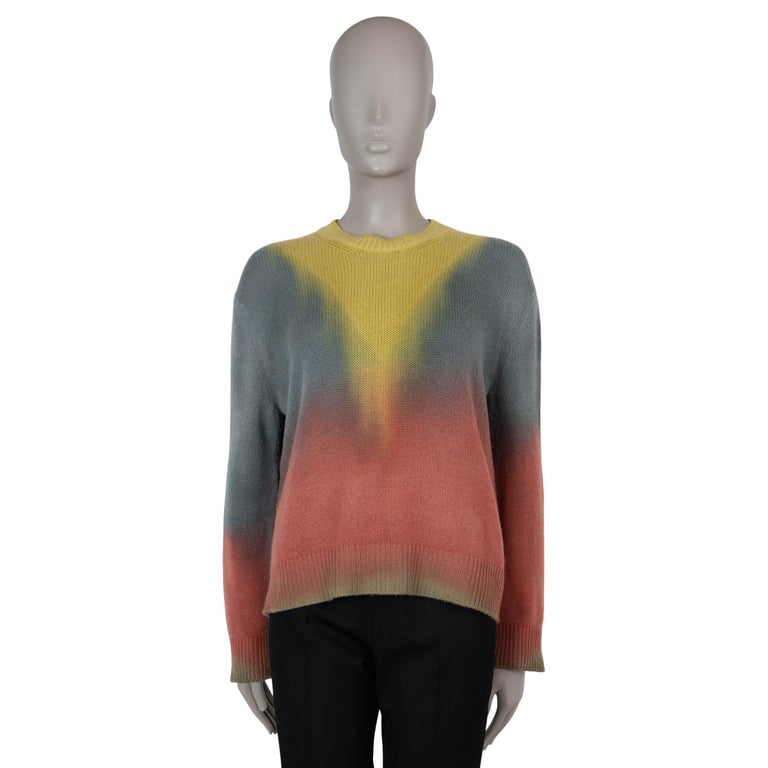 CHRISTIAN DIOR multicolor cashmere 2020 DIORAURA Sweater 36 XS For