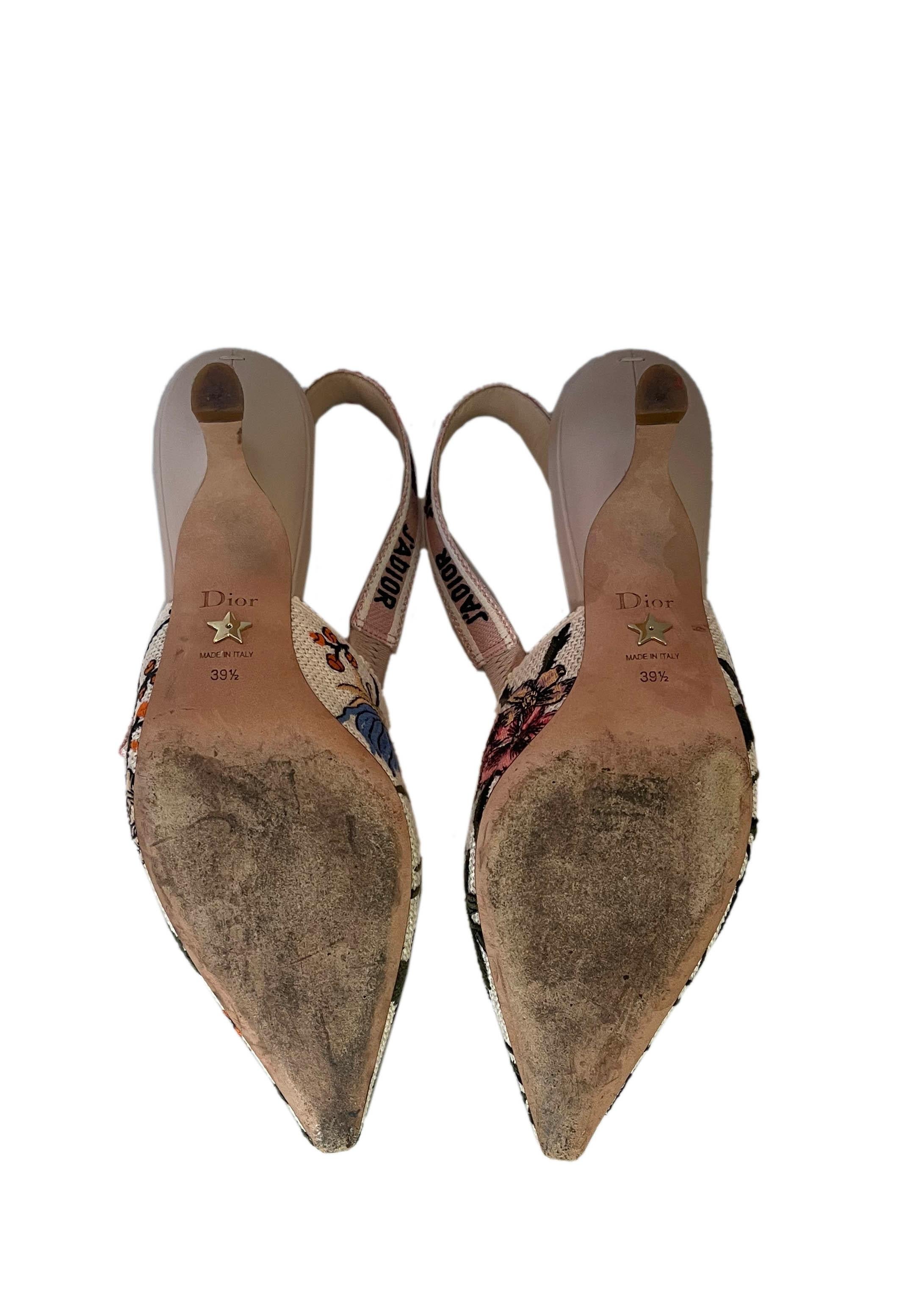 slingback dior heels