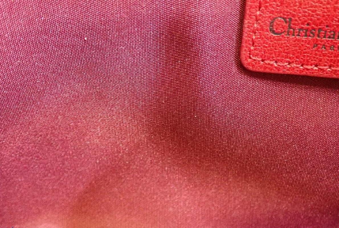 Christian Dior Mehrfarbige Rasta Umhängetasche im Angebot 2