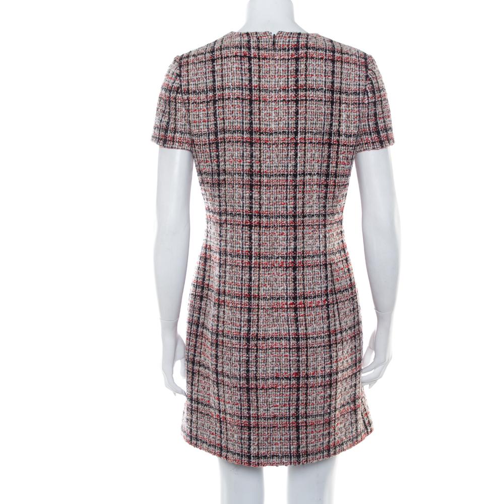 dior tweed dress