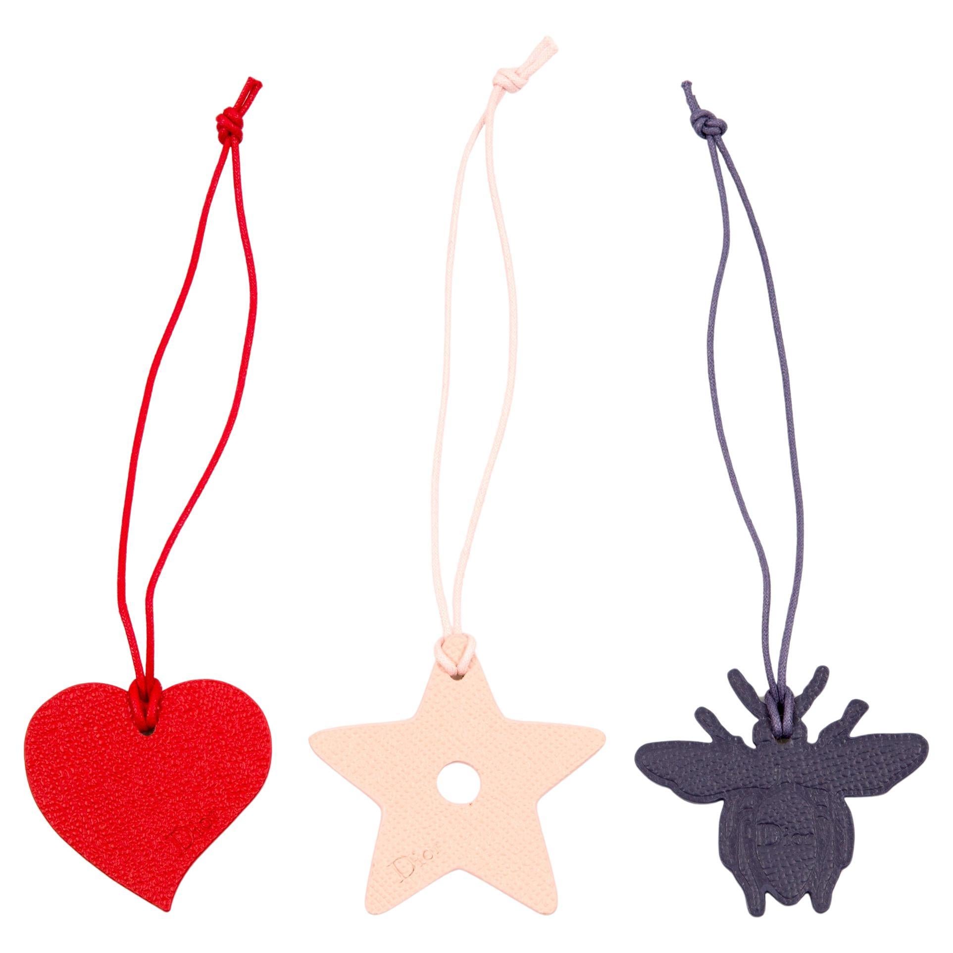 Christian Dior Charms en cuir multicolore en vente