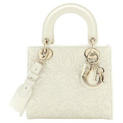 Christian Dior My ABCDior Lady Dior Bag Embroidered Cannage Quilt Lambskin
