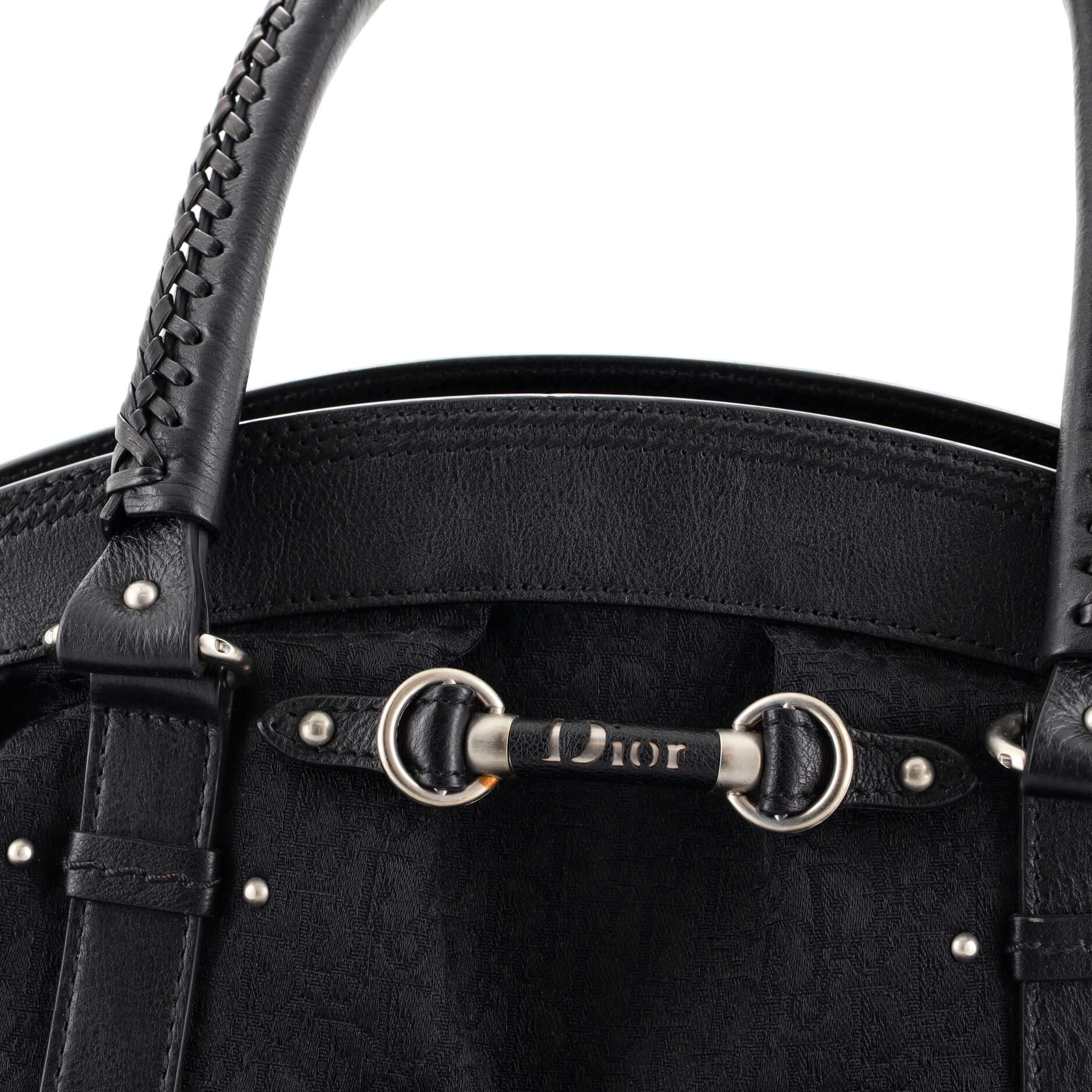 Christian Dior My Dior Tasche Umhängetasche Diorissimo Segeltuch groß 2