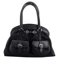 Christian Dior My Dior Tasche Umhängetasche Diorissimo Segeltuch groß