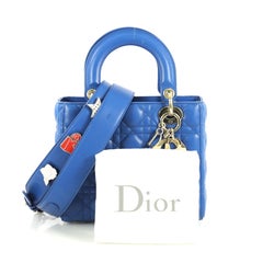 Christian Dior My Lady Dior Bag Cannage Quilt Lambskin