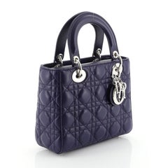 Christian Dior My Lady Dior Bag Cannage Quilt Lambskin