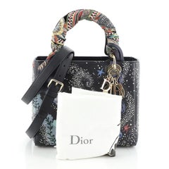 Christian Dior Nature Ballet Lady Dior Beaded Leather Medium