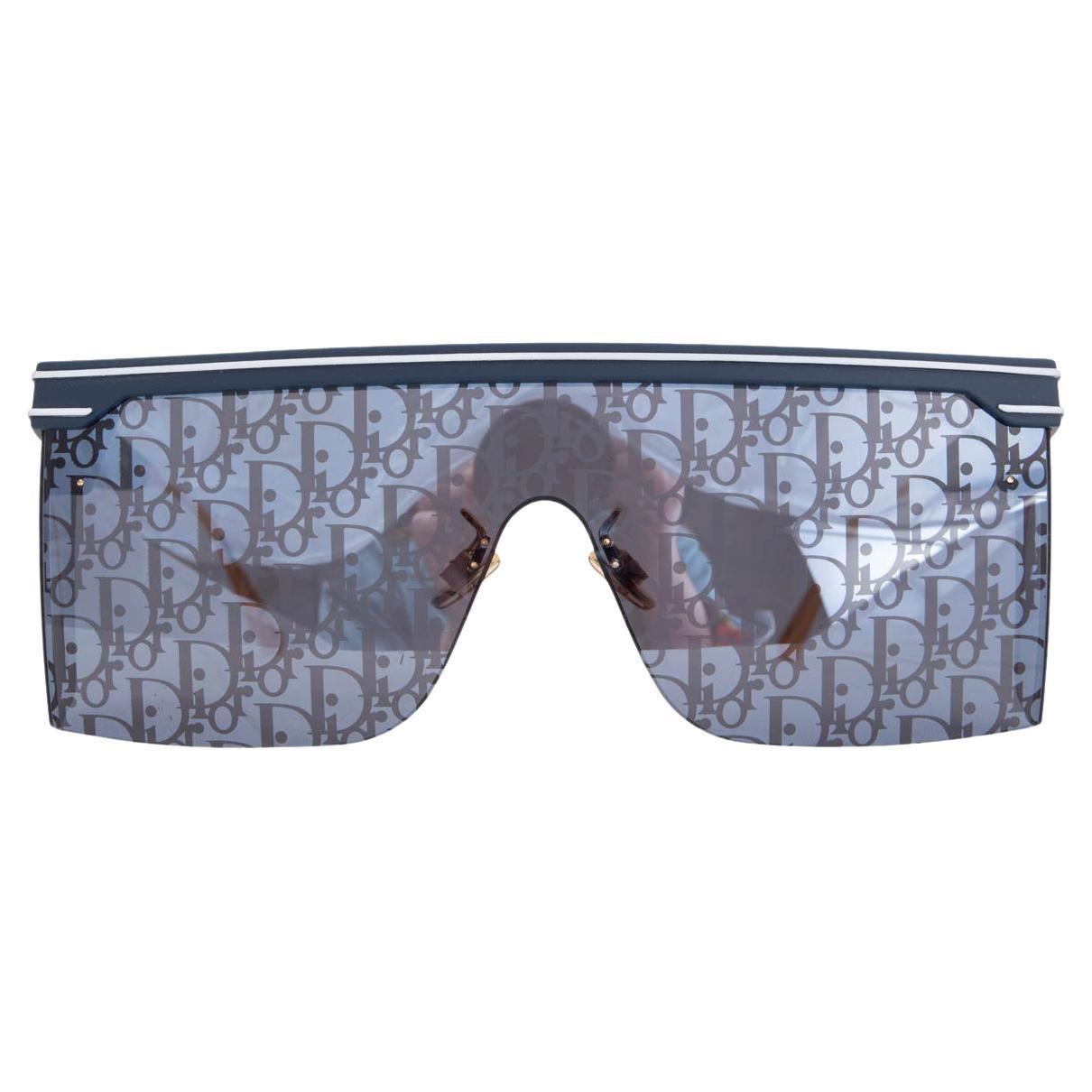 CHRISTIAN DIOR navy blue DIORCLUB Sunglasses M1U 31B8