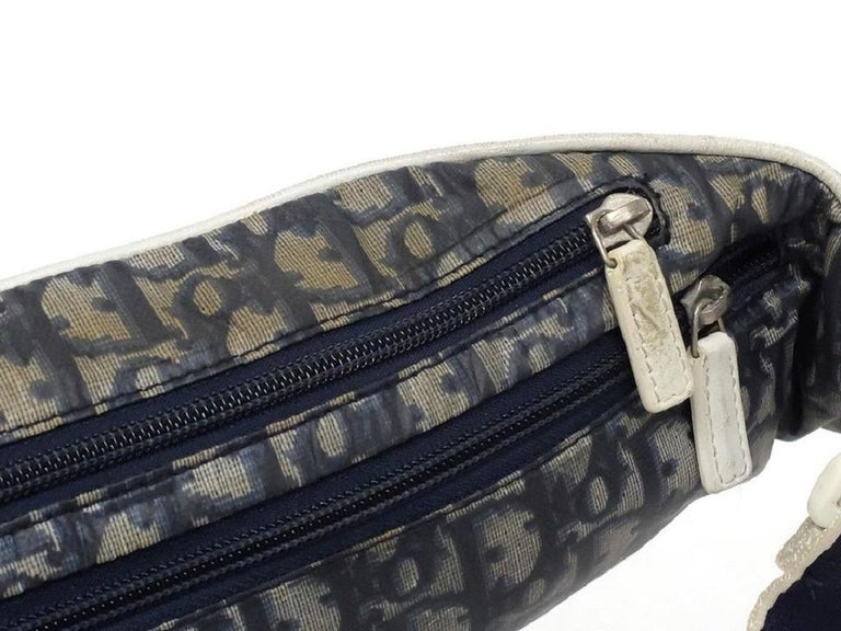 Christian Dior Navy Blue Monogram Trotter No. 2 Bumbag Waist Pouch