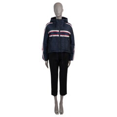 CHRISTIAN DIOR navy blue nylon 2021 DIORALPS DOWN SKI Jacket M
