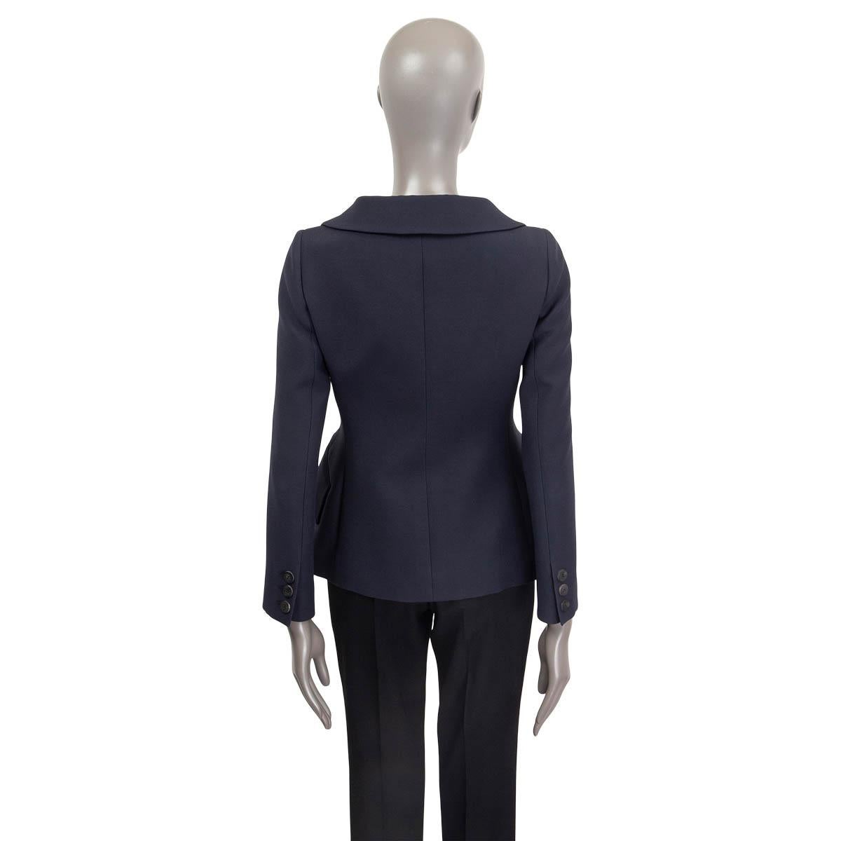 blue dior vest