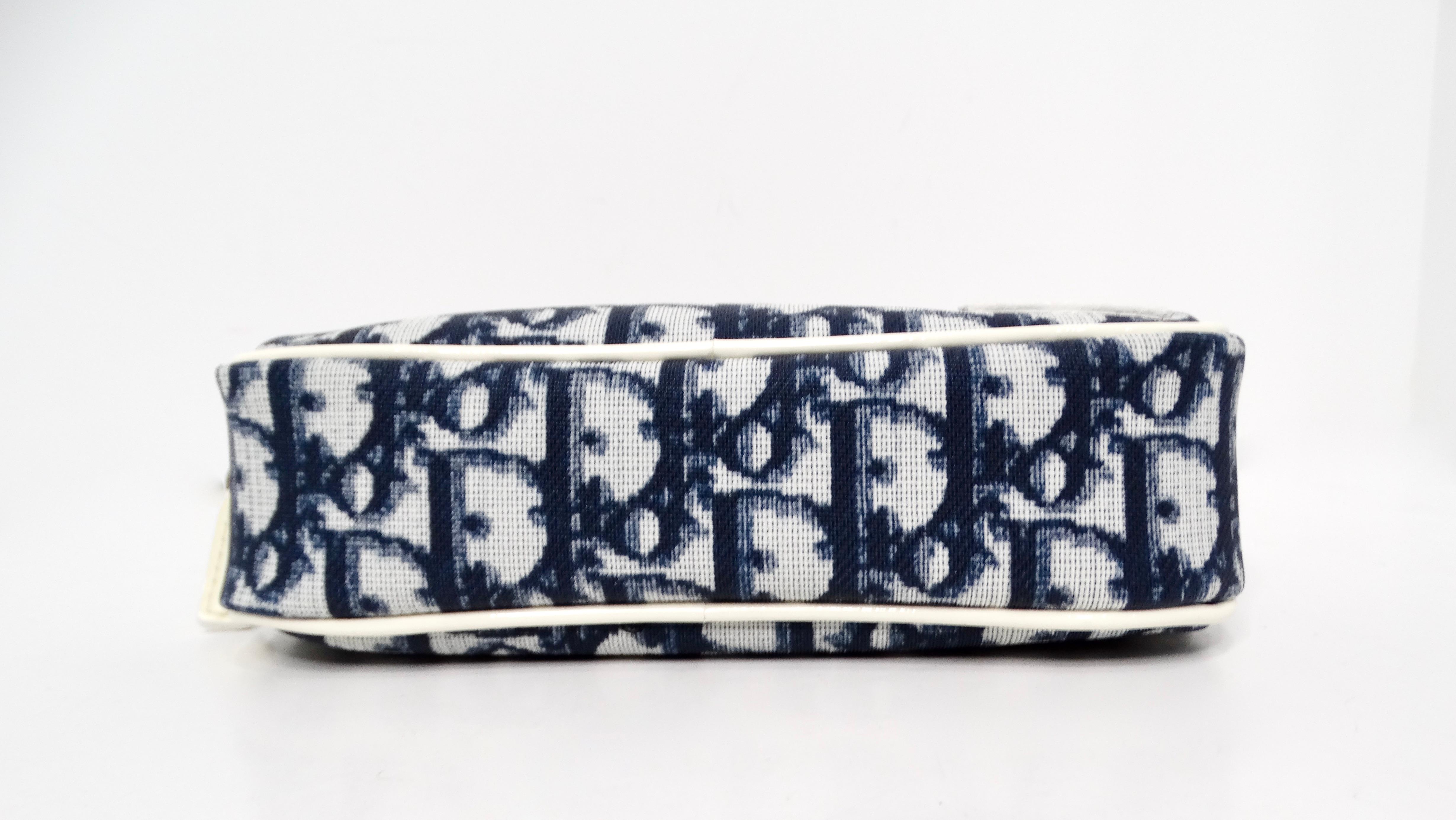 Christian Dior Navy Diorissimo Pouchette per cosmetici circa Y2K in vendita 2