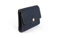 Christian Dior Navy Oblique Shoulder Bag