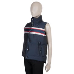 CHRISTIAN DIOR navy polyamide 2021 DIORALPS PUFFER VEST Jacket S