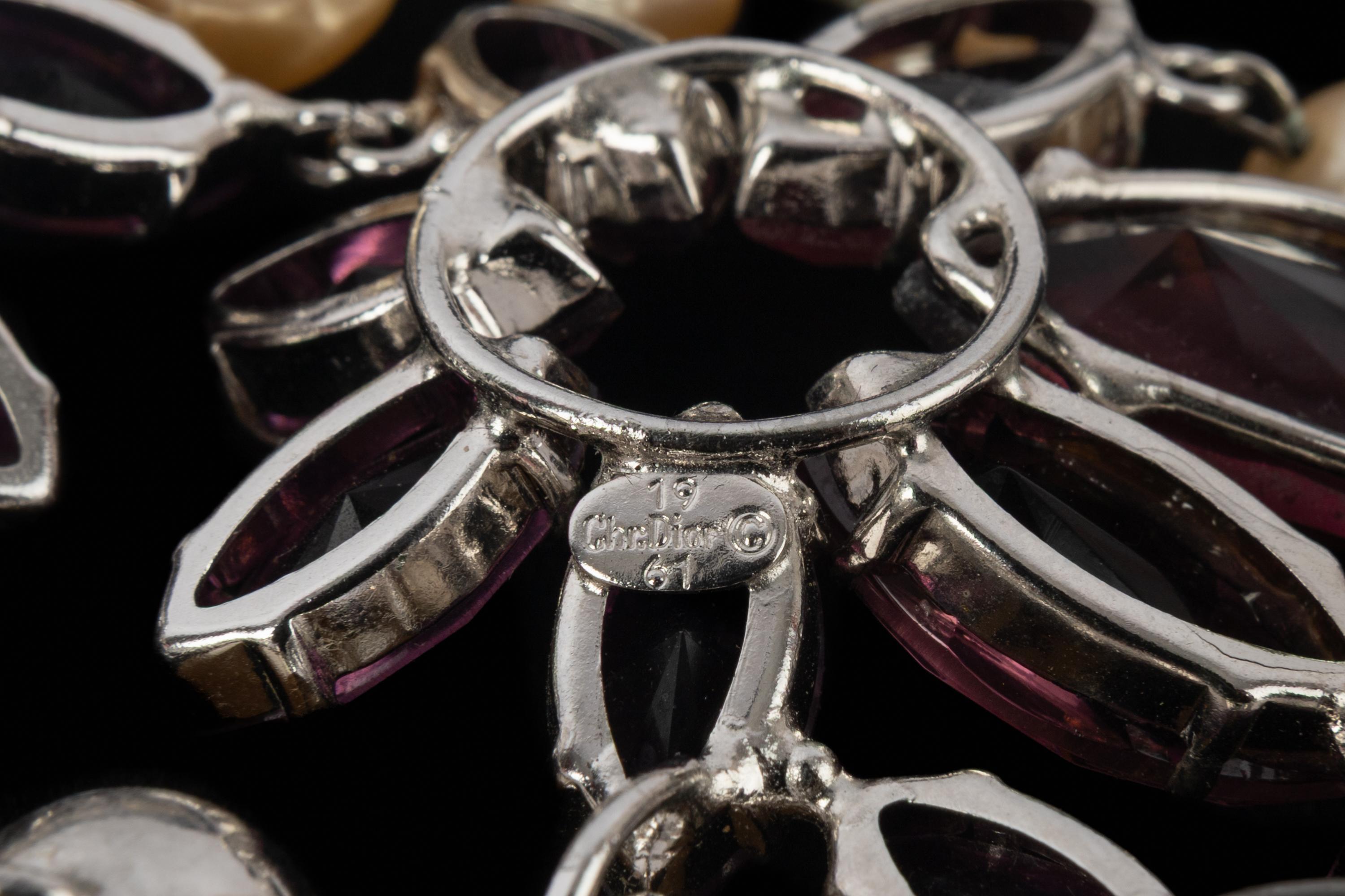 Christian Dior Halskette 1961 im Angebot 3