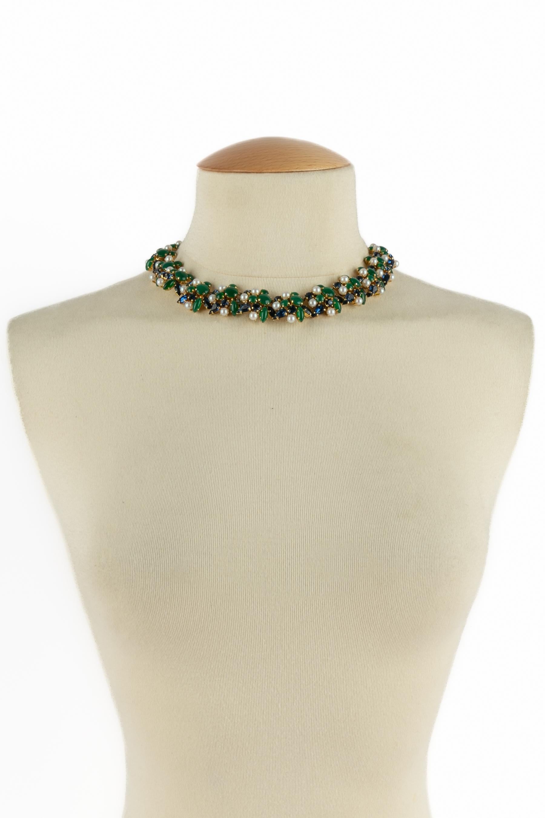Collar Christian Dior 1965 en Excelente estado para la venta en SAINT-OUEN-SUR-SEINE, FR