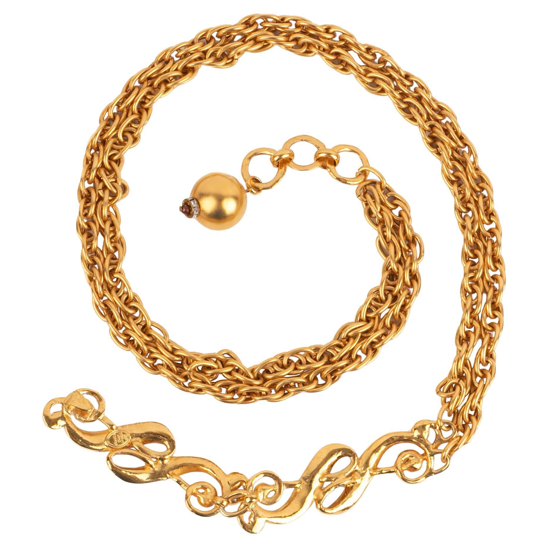 Christian dior necklace / belt