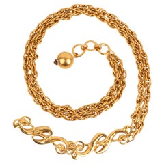 Christian dior necklace / belt