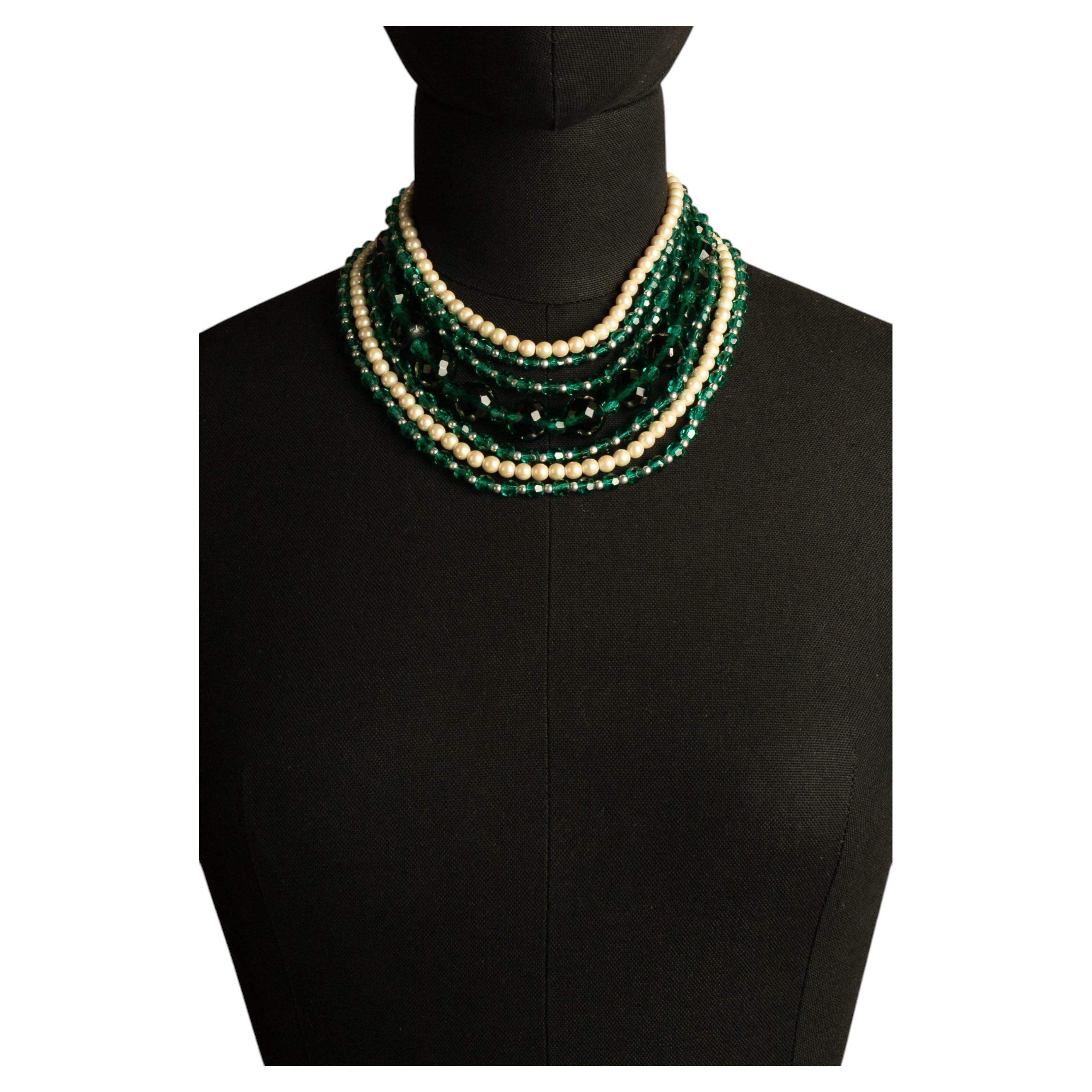 Christian Dior necklace by Yves Saint Laurent 1960