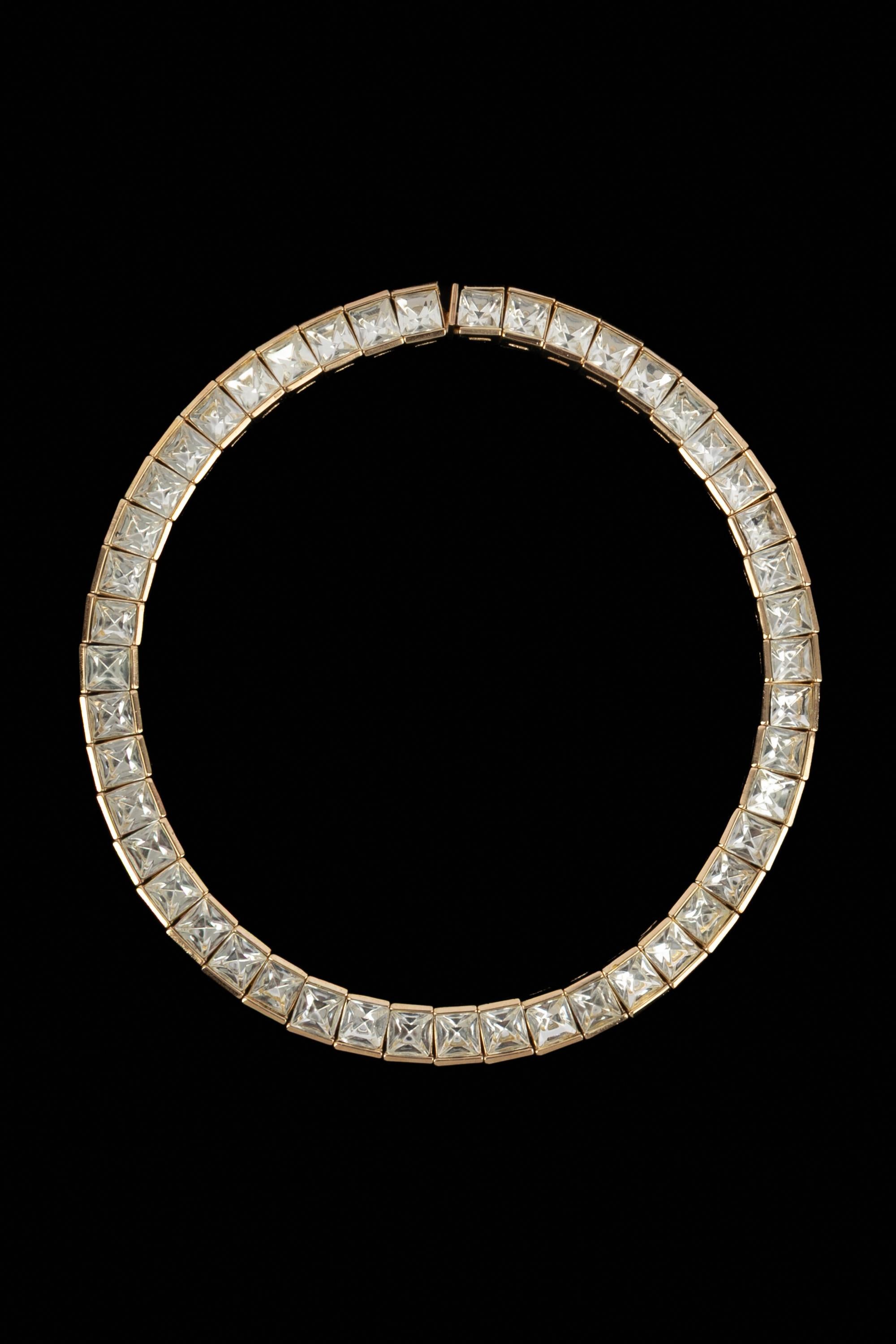 Christian Dior necklace In Excellent Condition For Sale In SAINT-OUEN-SUR-SEINE, FR