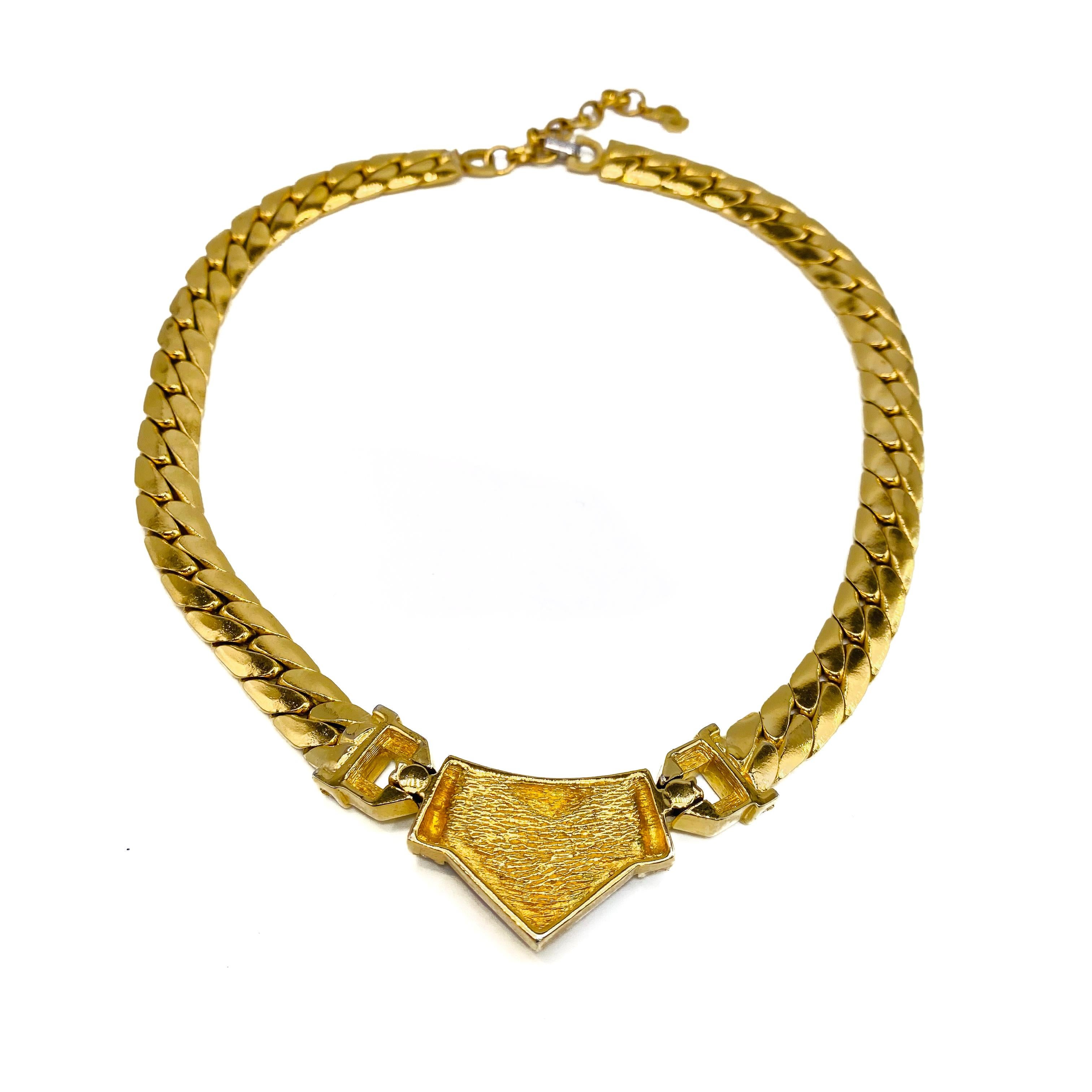 dior swarovski necklace