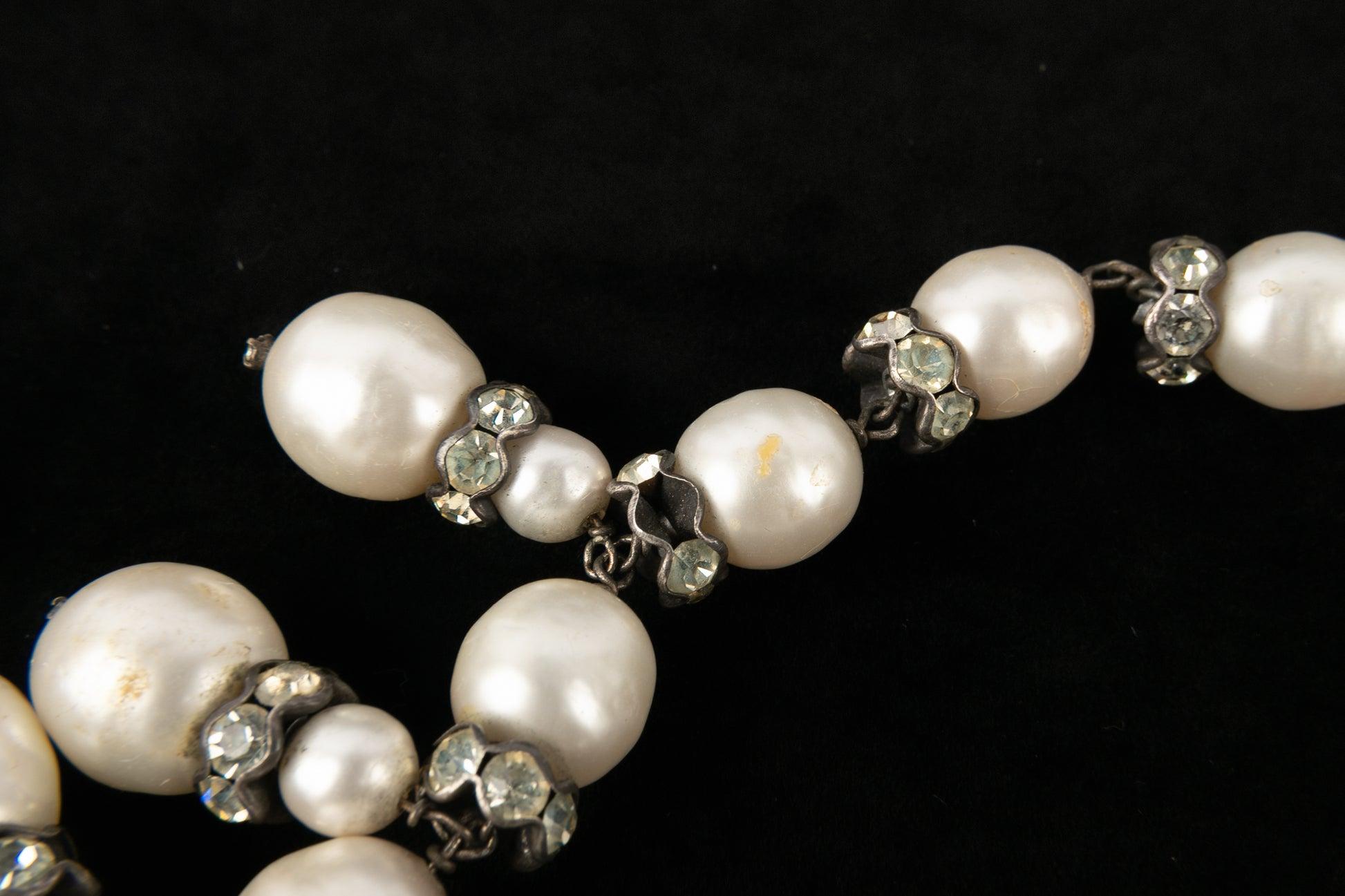 dior pearl.necklace