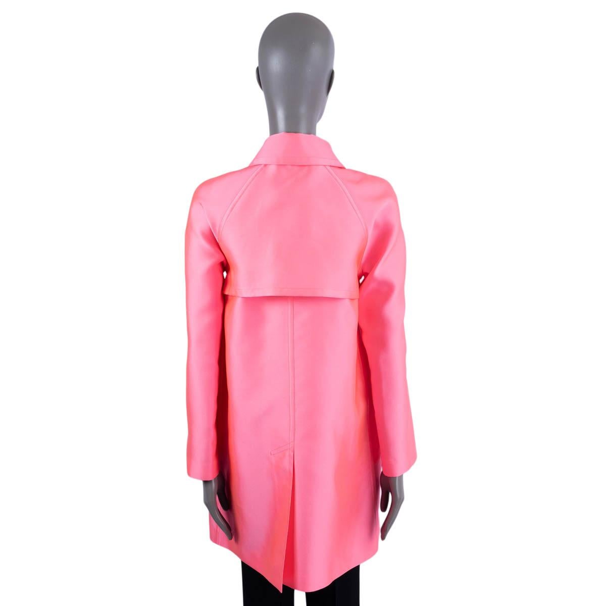 pink dior coat