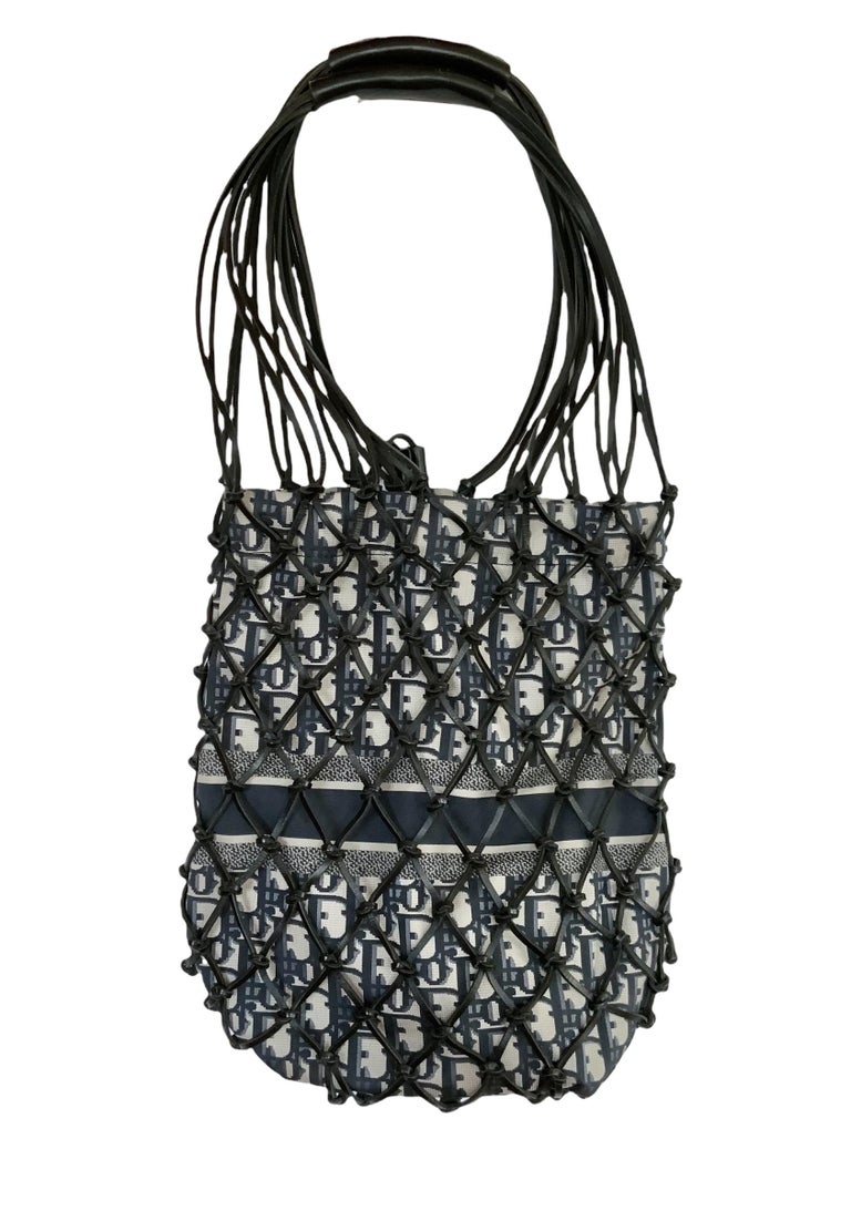 Dior net tote top