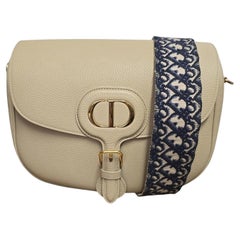 Christian Dior Neutral Bobby Large Flap Bag