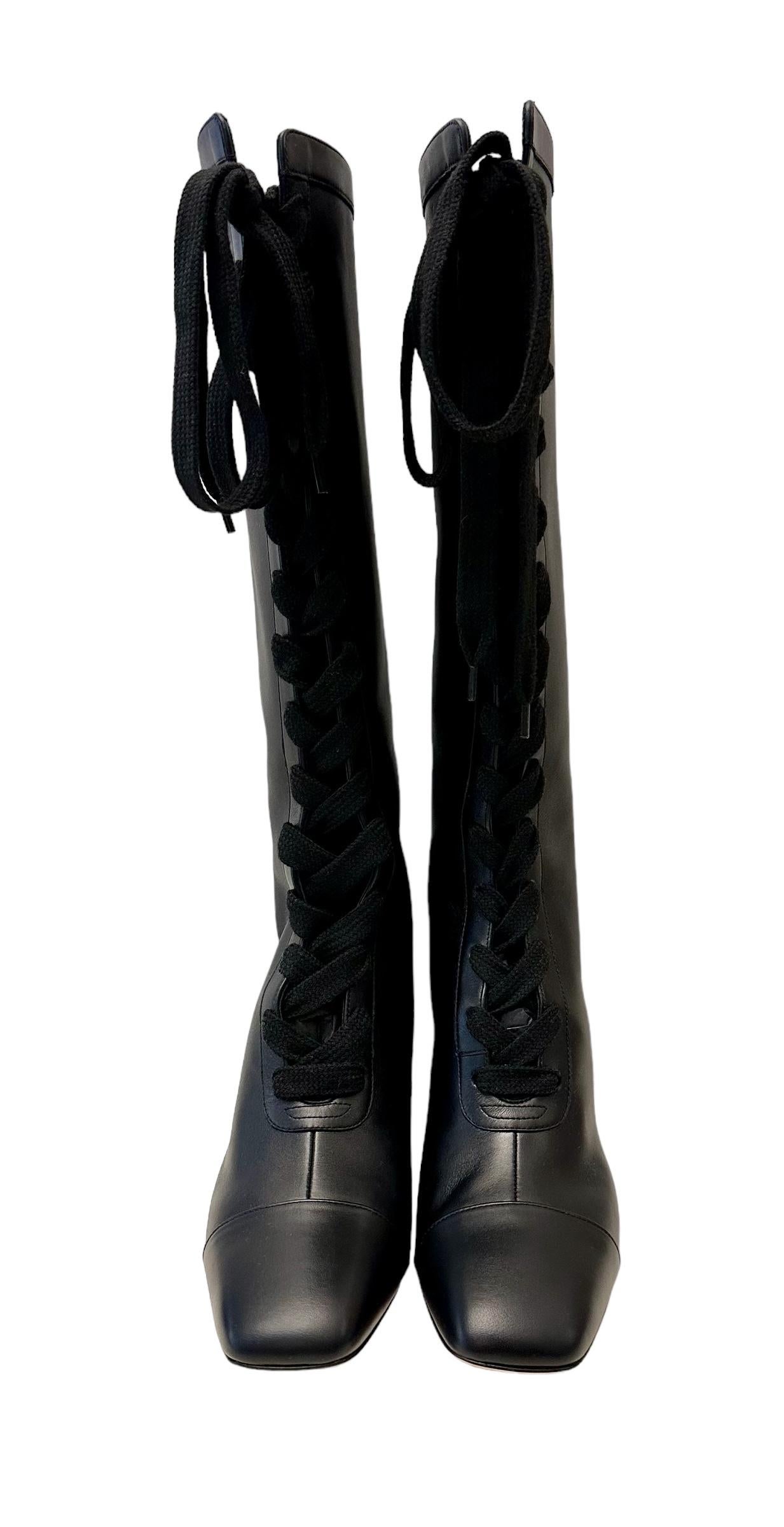 botas dior negras hombre
