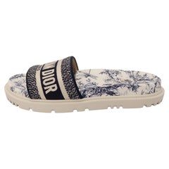 Nouveauté - Christian Dior - Slipper en caoutchouc D-Way - EU 38